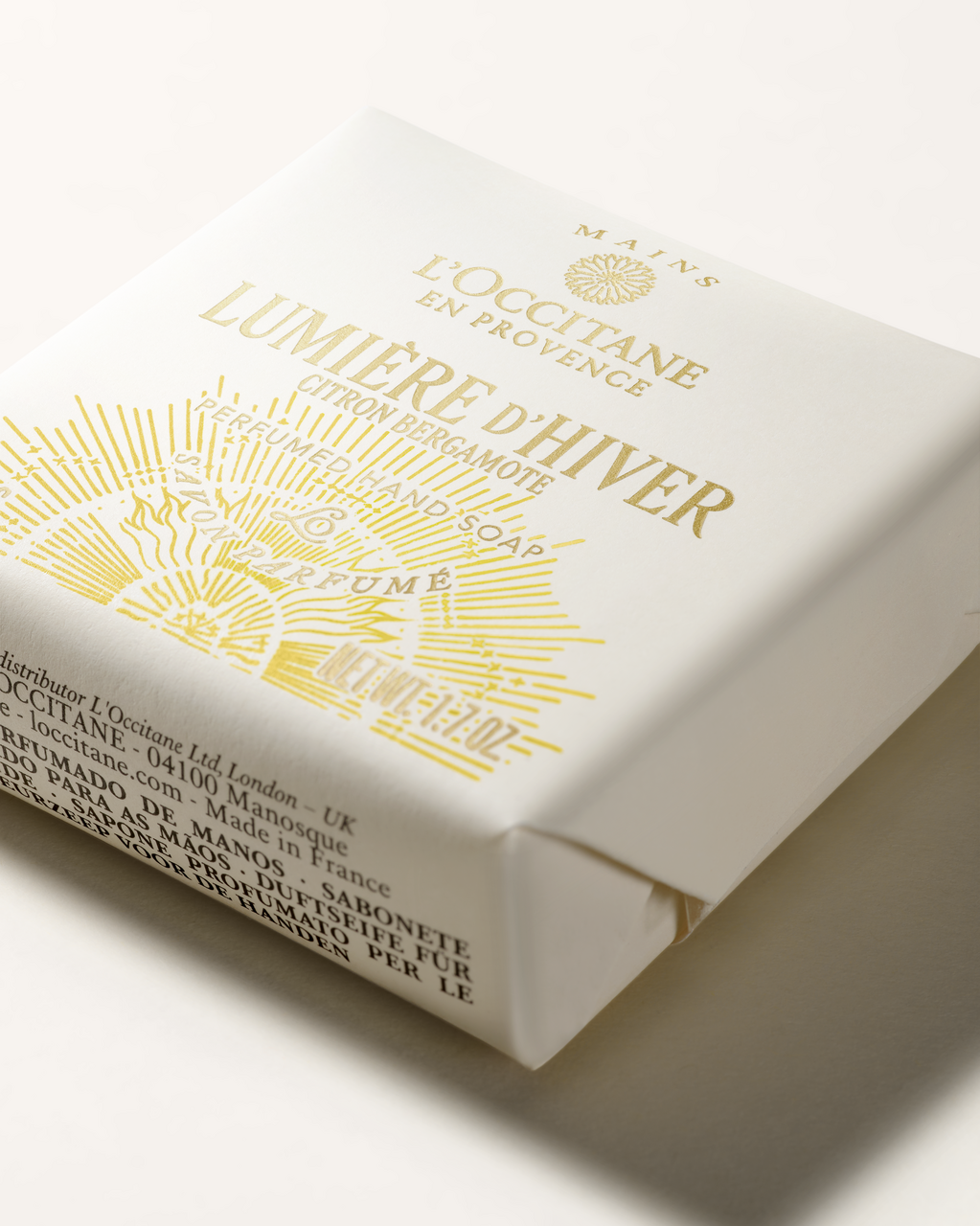 Tuhé mýdlo Lumière d'Hiver