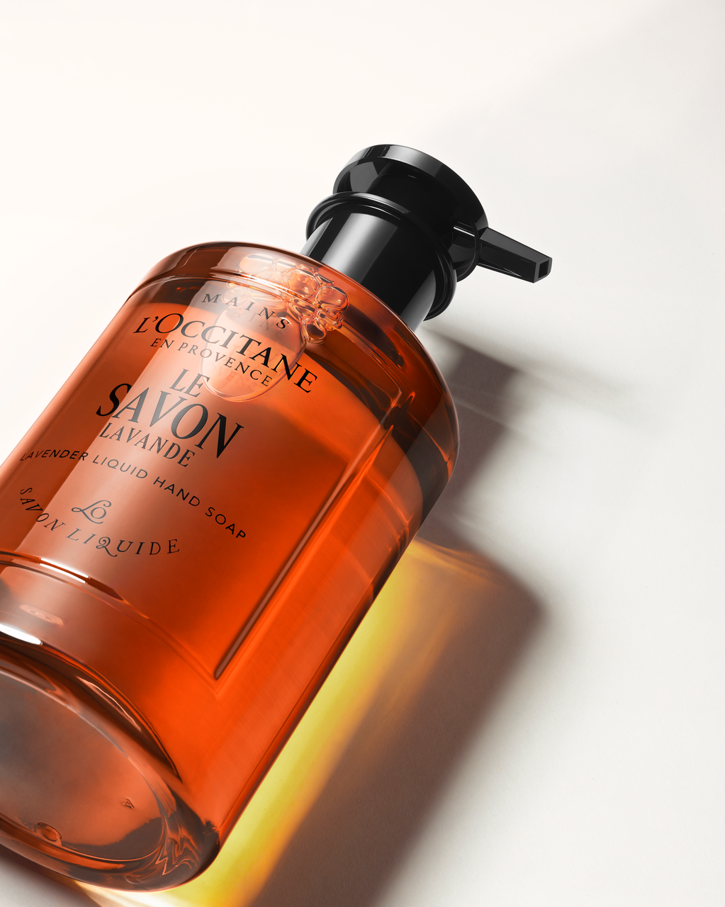 Tekuté mýdlo na ruce Bambucké máslo Levandule