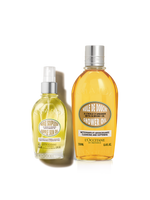 Duo mandlových olejů