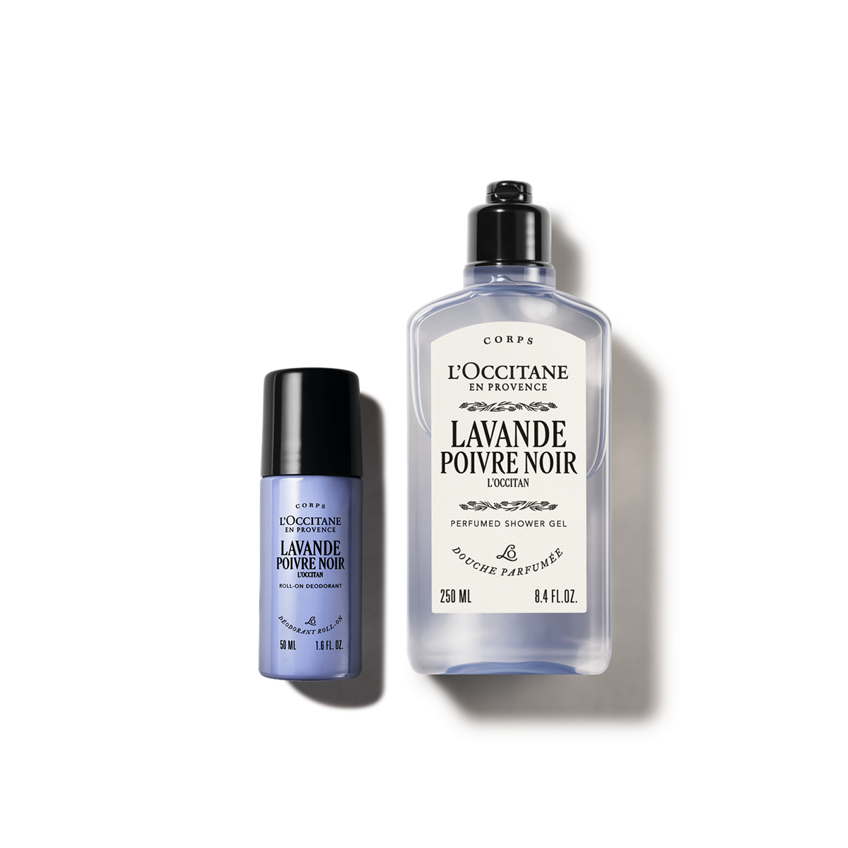 Sada za speciální cenu  - Duo Lavande Poivre Noir (L'Occitan)