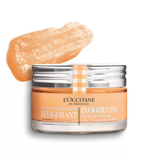 Povzbuzující obličejová & oční maska