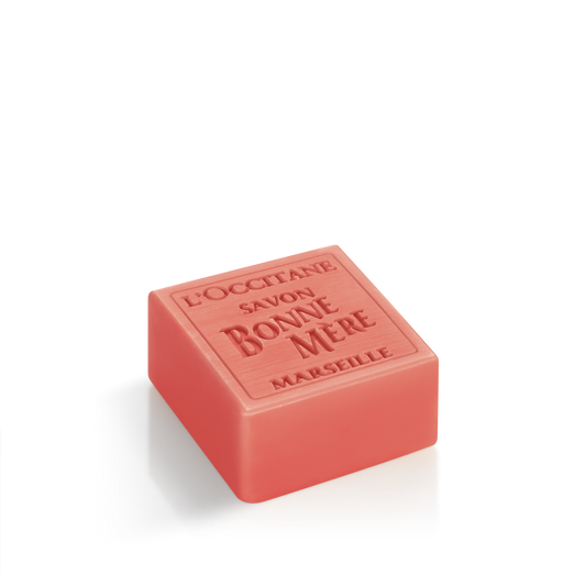 Mýdlo Bonne Mère – rebarbora a bazalka