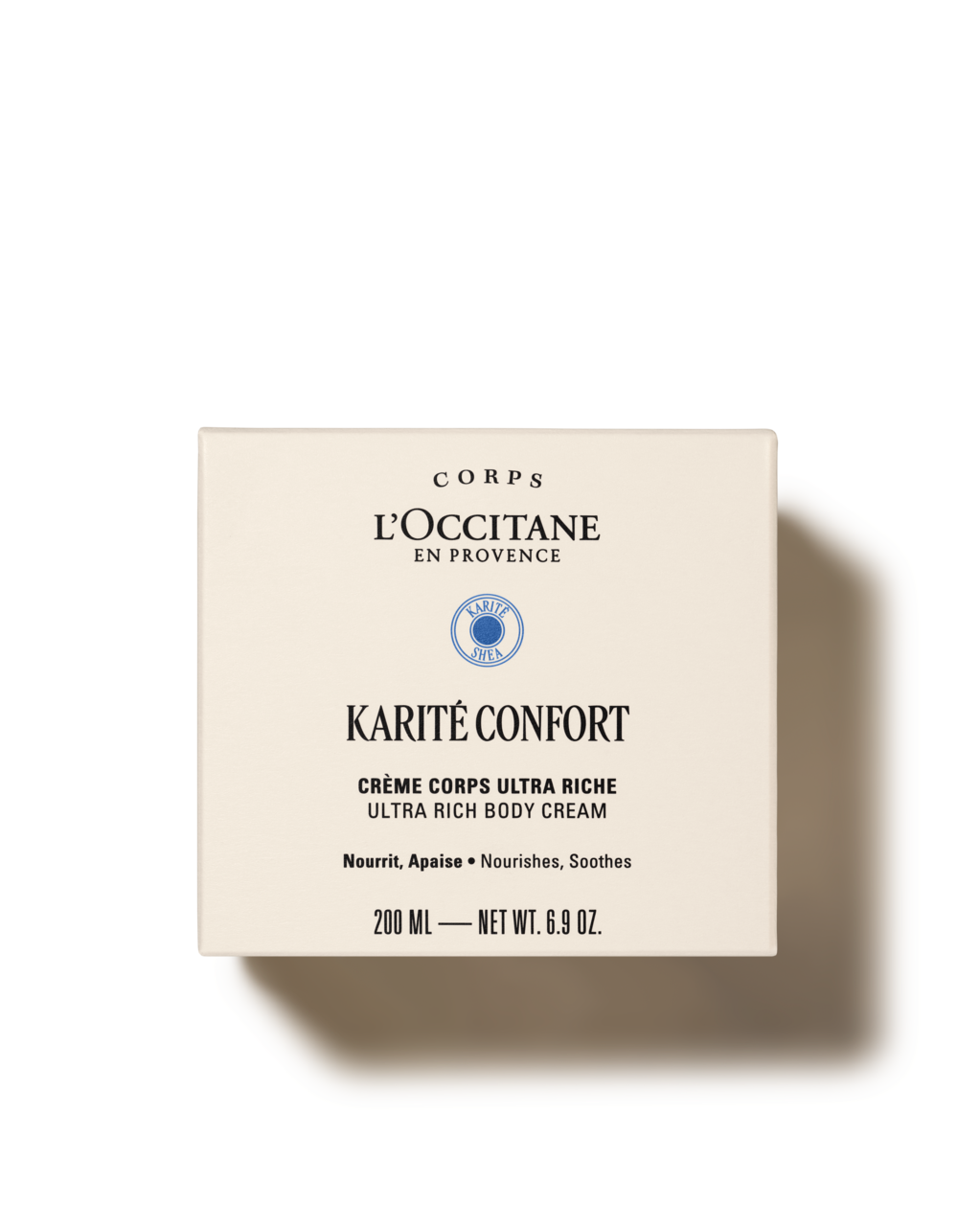 Výživný tělový krém Karité Confort (Bambucké máslo)