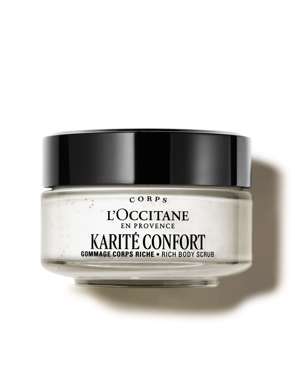 Bohatý tělový scrub Karité Confort (Bambucké máslo)