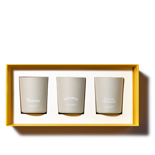 Trio mini svíček