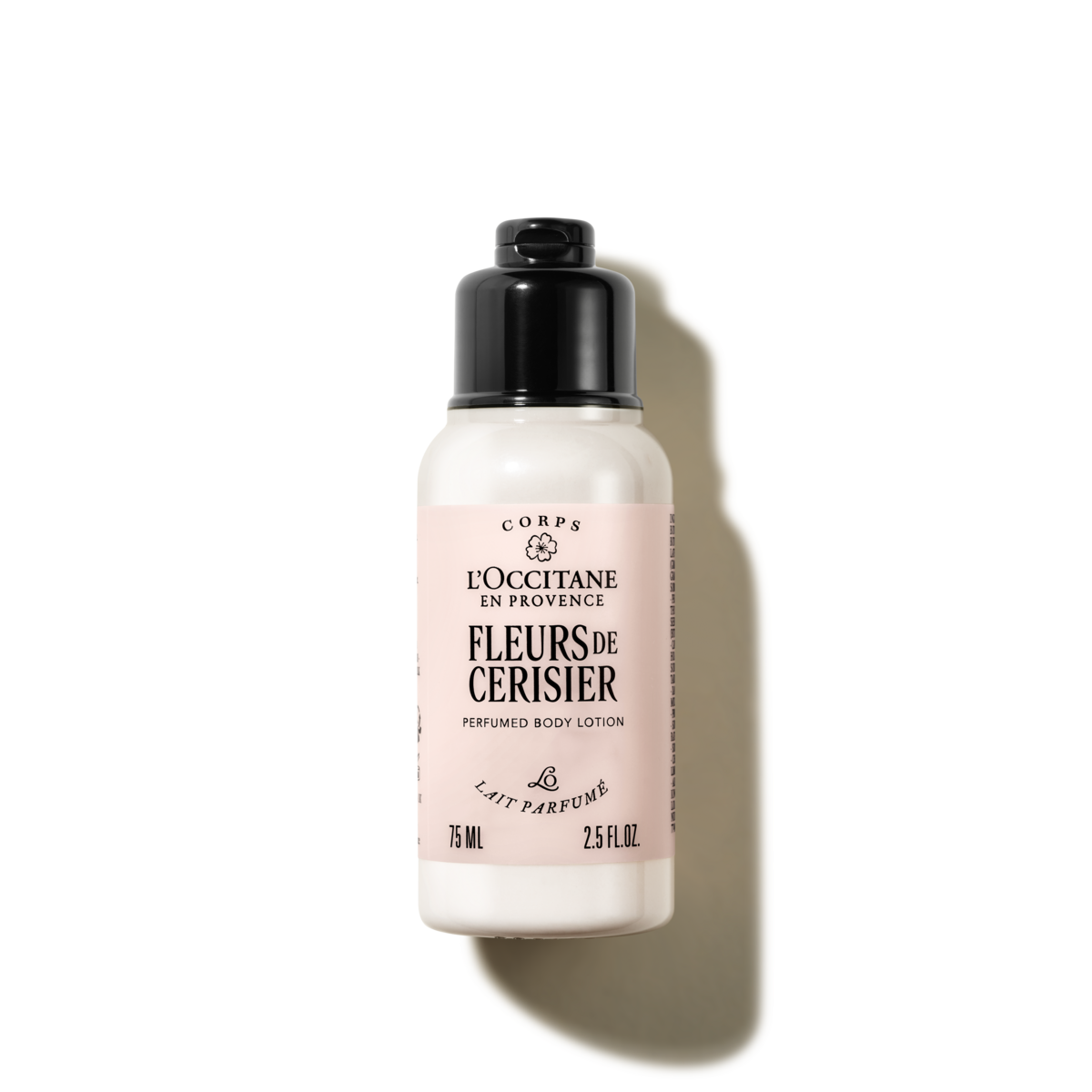Tělové mléko Fleurs de cerisier  (Třešňový květ) 75 ml