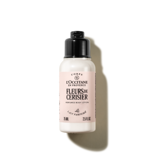 Tělové mléko Fleurs de cerisier  (Třešňový květ) 75 ml
