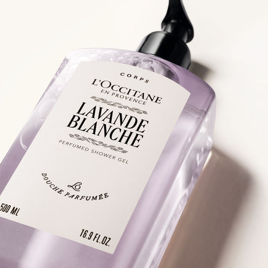 Sprchový gel Lavande Blanche  (Bílá levandule)
