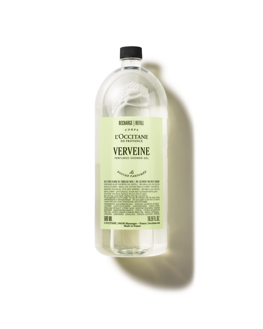 Náplň parfémovaného sprchového gelu Verveine (Verbena)