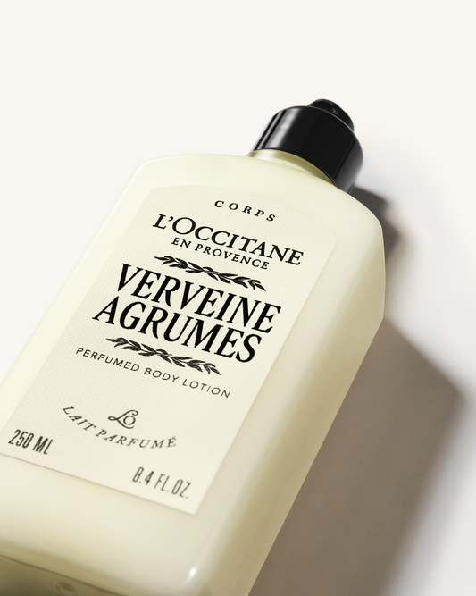 Parfémované tělové mléko Verveine Agrumes (Citrusová verbena)