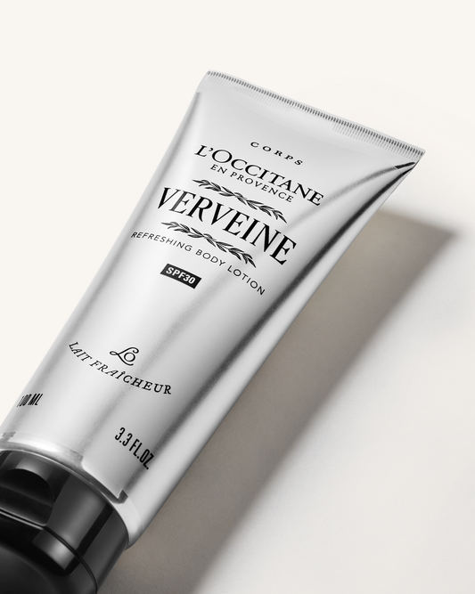 Osvěžující tělové mléko SPF30 Verveine (Verbena)