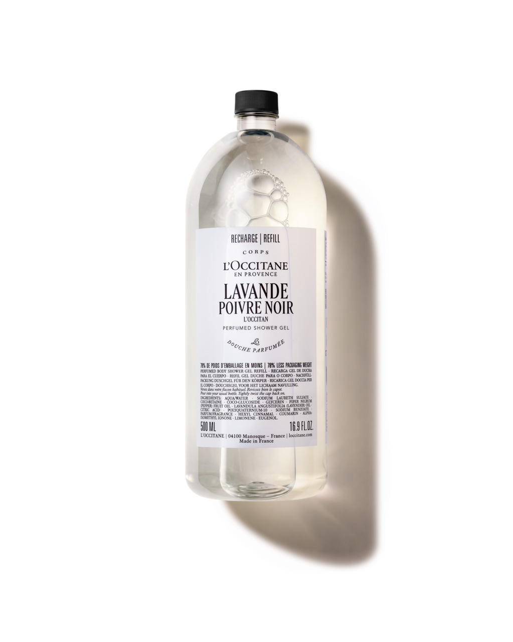 Levně Sprchový gel Lavande Poivre Noir (Náhradní náplň)