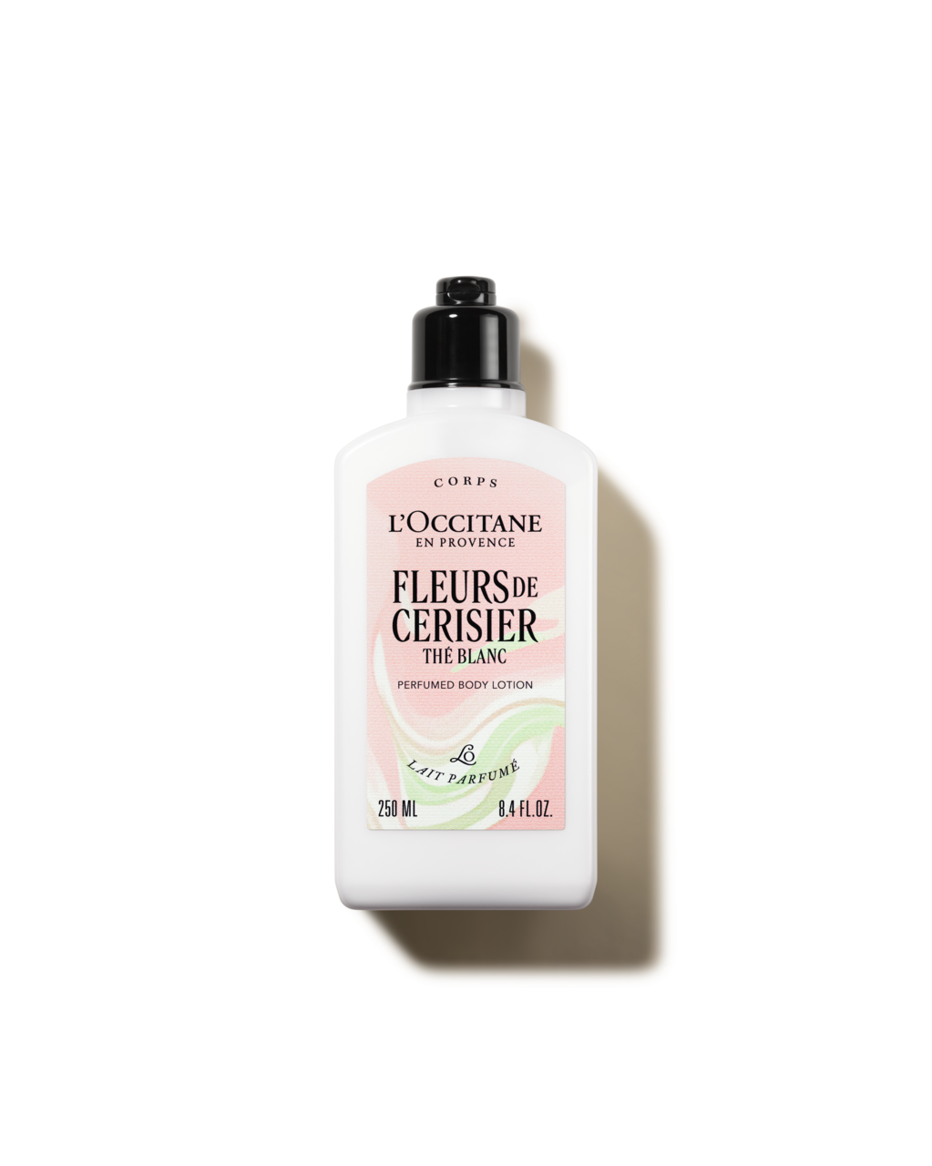 Levně Parfémované tělové mléko Fleurs de Cerisier Thé Blanc