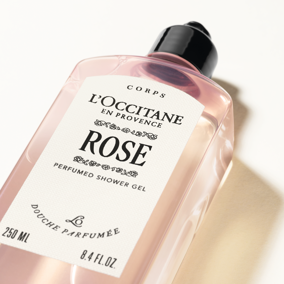 Sprchový gel Rose (Růže) koupíte na Loccitane.cz