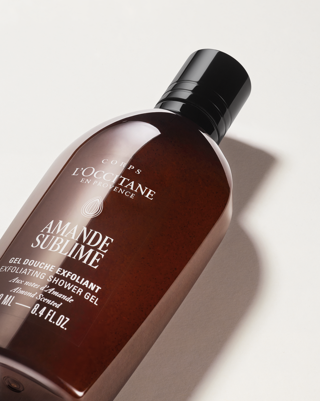 Exfoliační sprchový gel Amande Sublime (Mandle)