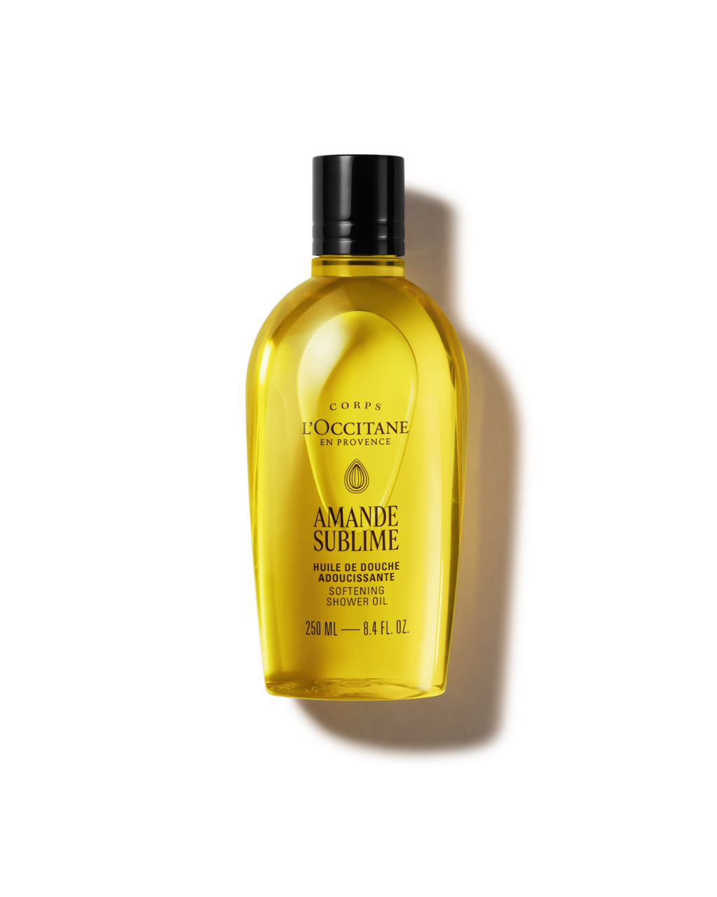 L’Occitane Amande Sublime Softening Shower Oil sprchový olej 250 ml