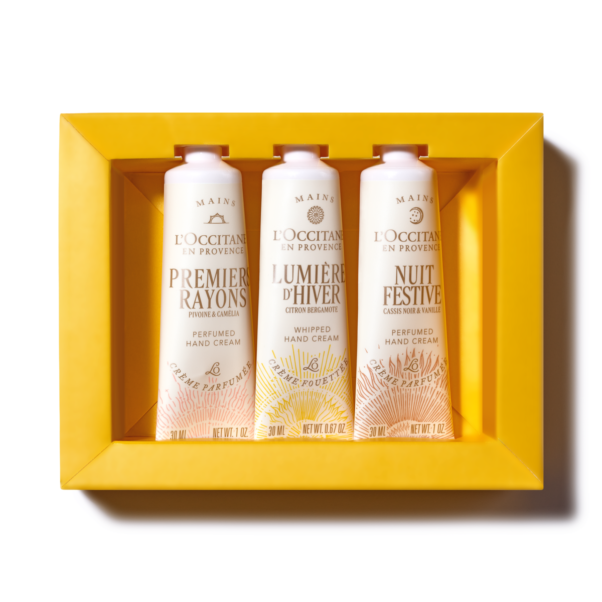 Sada za speciální cenu  - Trio krémů na ruce Limitované edice