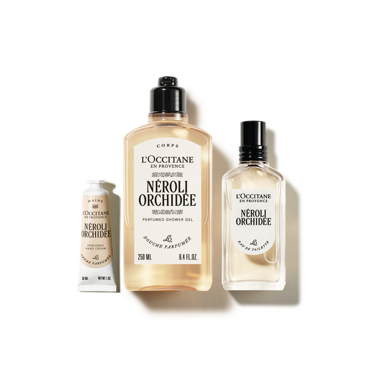 Trio Néroli Orchidée