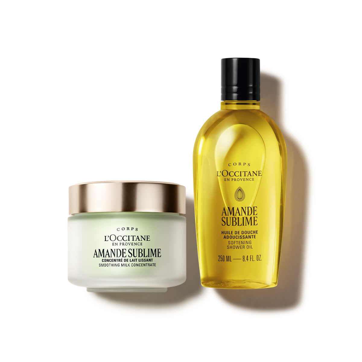 Sada za zvýhodněnou cenu – Amande Sublime (Mandle) duo pro hebkou pokožku