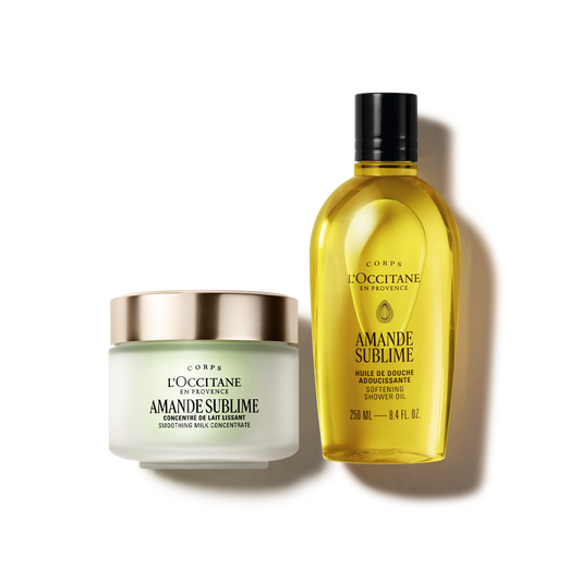 Sada za zvýhodněnou cenu – Amande Sublime (Mandle) duo pro hebkou pokožku