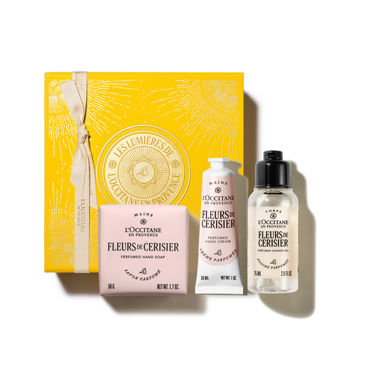 Sada za speciální cenu  - Fleurs de cerisier (Cherry Blossom) discovery trio