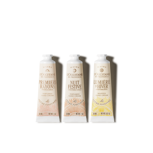 Sada za speciální cenu  - Trio krémů na ruce Limitované edice
