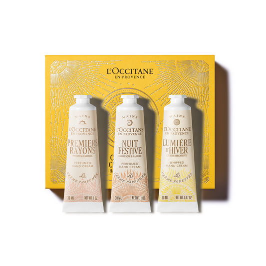 Sada za speciální cenu  - Trio krémů na ruce Limitované edice