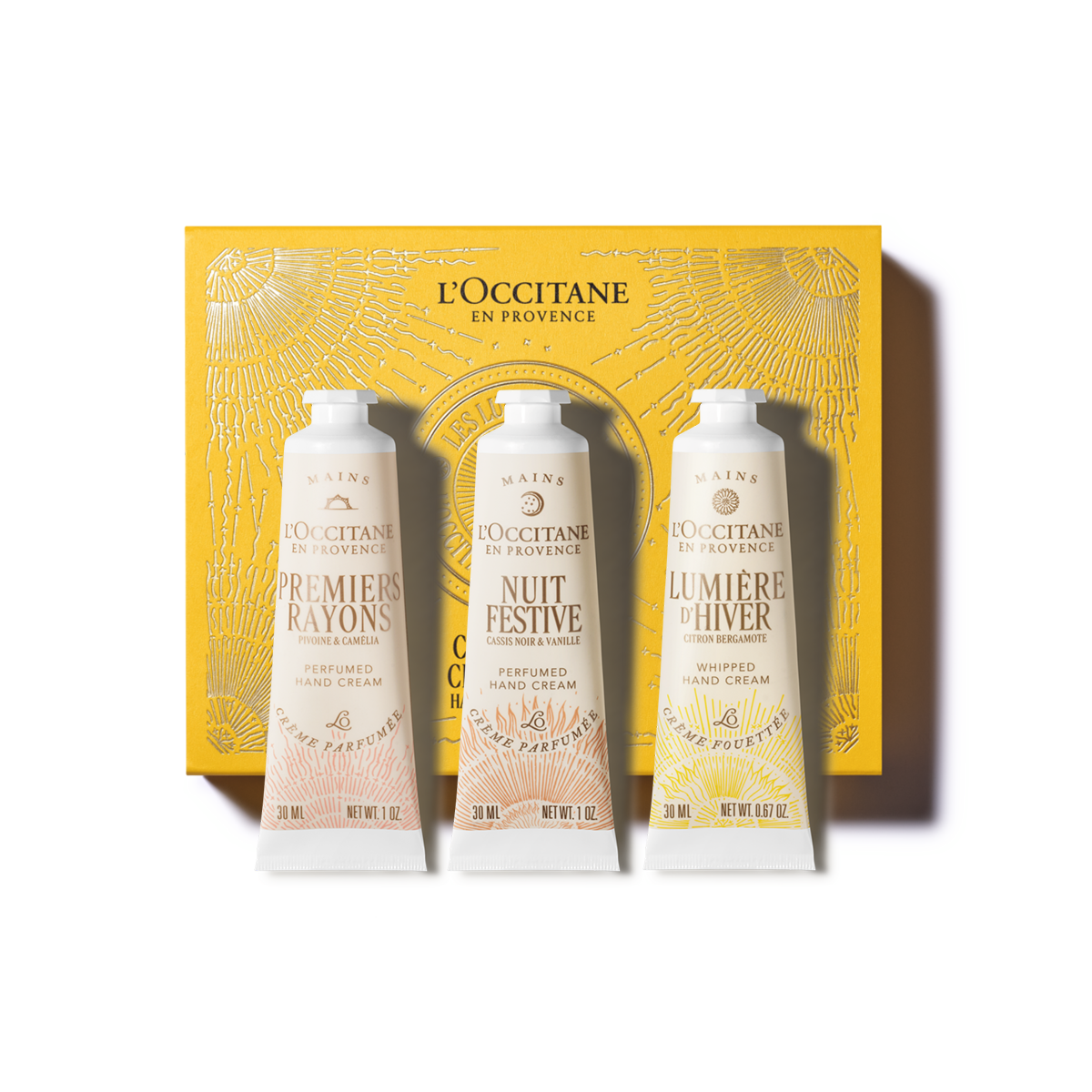 Sada za speciální cenu - Trio krémů na ruce Limitované edice