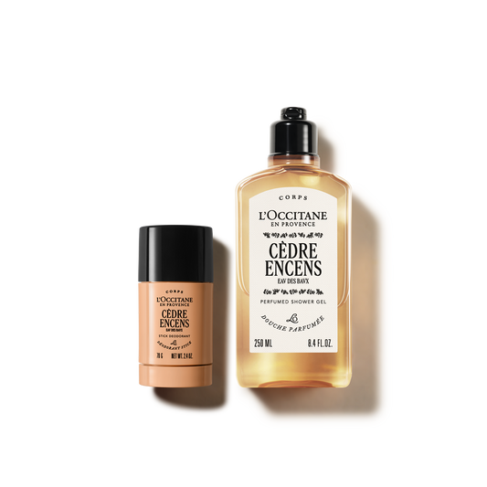 Sada za speciální cenu  - Duo Cèdre Encens (des Baux)
