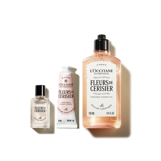 Sada za speciální cenu  - Trio Fleurs de cerisier (Třešňový květ)