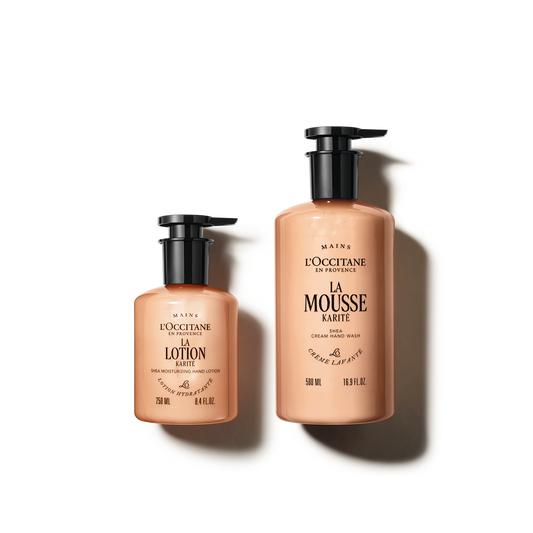 Sada za speciální cenu  -Duo péče o ruce Bambucké máslo