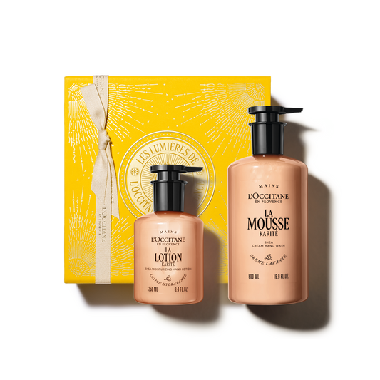 Sada za speciální cenu  -Duo péče o ruce Bambucké máslo