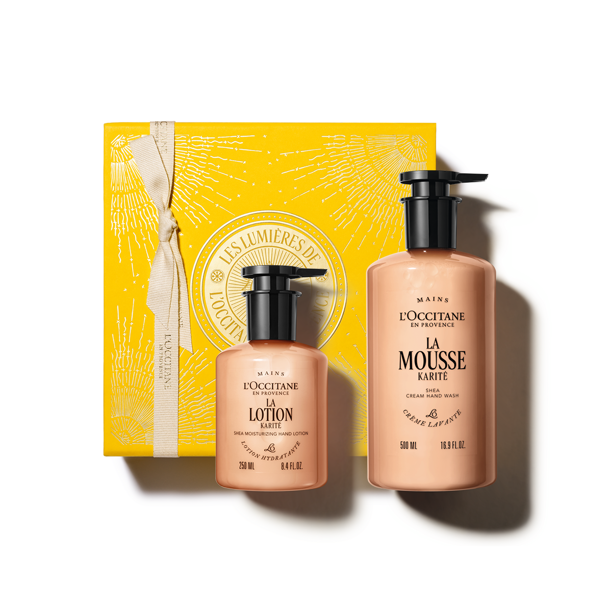 Sada za speciální cenu -Duo péče o ruce Bambucké máslo