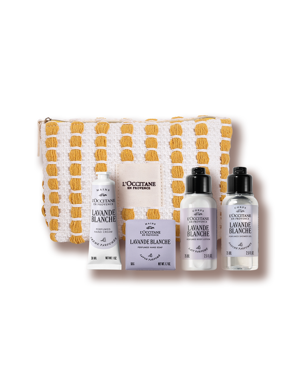 Cestovní sada produktů Lavande Blanche (Bílá Levandule) - Image 1
