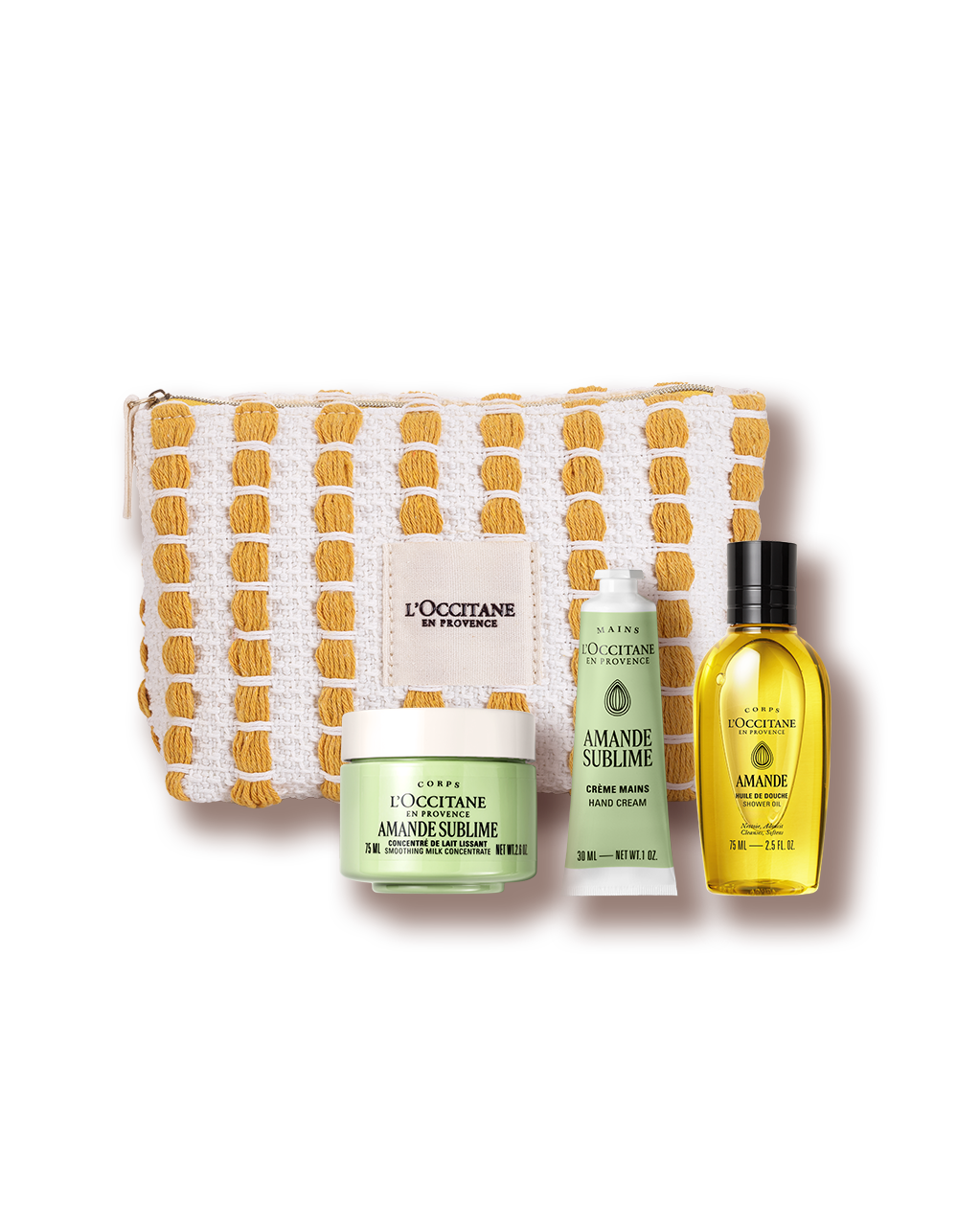 Cestovní sada produktů Amande Sublime (Mandle)